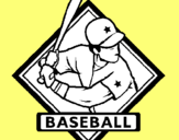 Dibujo Logo de béisbol pintado por UIOLUI