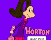 Dibujo Horton - Sally O'Maley pintado por macalala