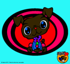 Dibujo Perrito Littlest Pet Shop pintado por lierni