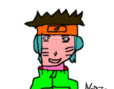 Dibujo Naruto pintado por deeeeeeeeeed