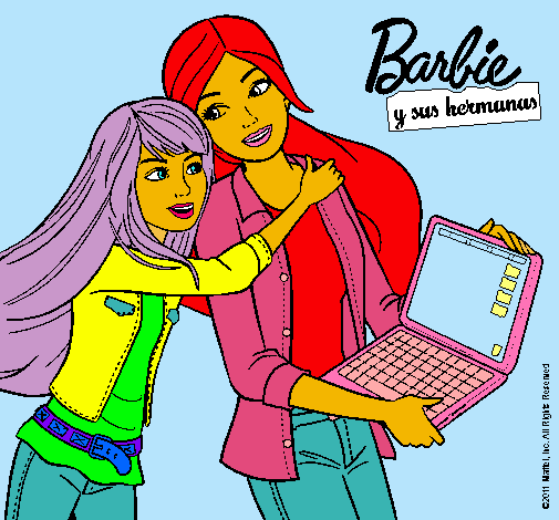 El nuevo portátil de Barbie