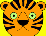 Dibujo Tigre II pintado por rffrt