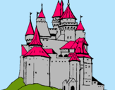 Dibujo Castillo medieval pintado por laila55