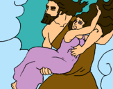 Dibujo El rapto de Perséfone pintado por atzhi