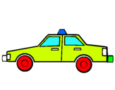 Dibujo Taxi pintado por lookjbvc
