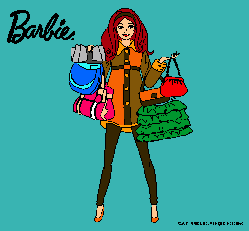 Barbie de compras