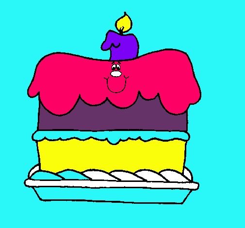 Pastel de cumpleaños