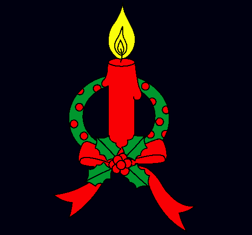 Vela de navidad III