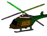 Dibujo Helicóptero  pintado por francesc