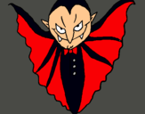 Dibujo Vampiro terrorífico pintado por katia101010