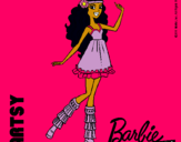 Dibujo Barbie Fashionista 1 pintado por mariama