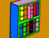 Dibujo Librería pintado por gfgfgfgfgfgf