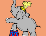 Dibujo Elefante pintado por hlkjhkiyuioi