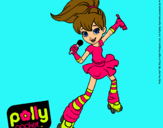 Dibujo Polly Pocket 2 pintado por mirabela12