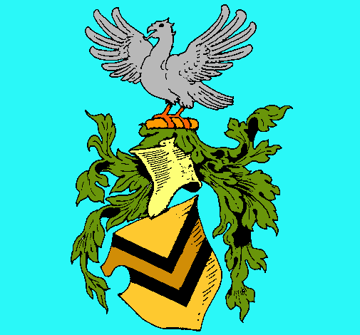 Escudo de armas y aguila 