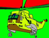 Dibujo Helicóptero al rescate pintado por geronimo50