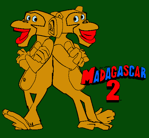 Madagascar 2 Manson y Phil 2