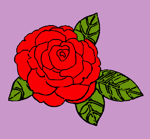 Dibujo Rosa pintado por JoOceLoOve