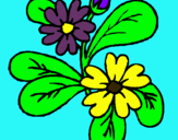 Dibujo Flores pintado por mailey