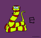 Dibujo Serpiente pintado por fesitaz