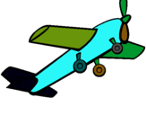 Dibujo Avión de juguete pintado por francesc