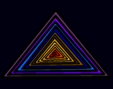Dibujo Triángulo pintado por _aniita_