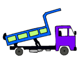Dibujo Camión de carga pintado por tuquiti