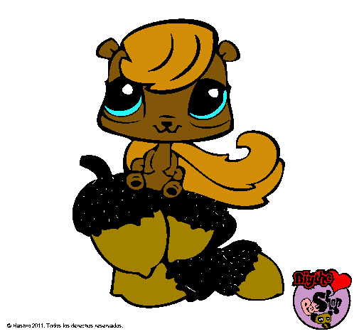 Ardilla Littlest Pet Shop