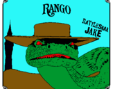 Dibujo Rattlesmar Jake pintado por exterminador