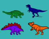 Dibujo Dinosaurios de tierra pintado por catalt