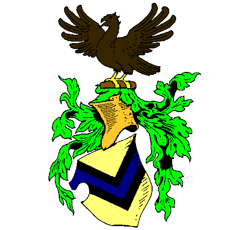 Escudo de armas y aguila 