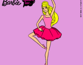 Dibujo Barbie bailarina de ballet pintado por gloriavalent