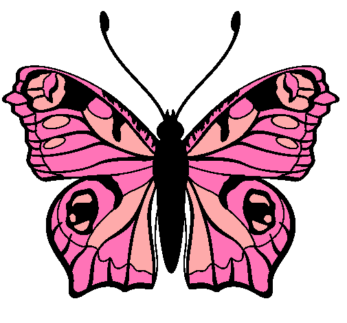 Dibujo Mariposa  pintado por giselitas