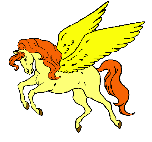 Pegaso volando