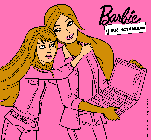 El nuevo portátil de Barbie