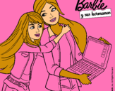 Dibujo El nuevo portátil de Barbie pintado por 4uho