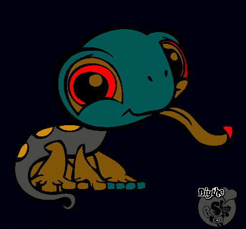 Lagarto Littlest Pet Shop