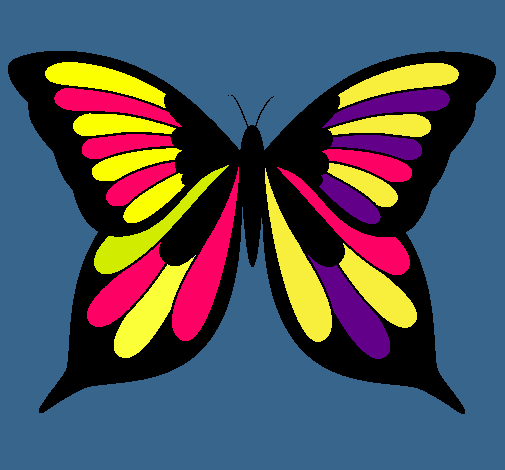 Dibujo Mariposa 8 pintado por tbmobm