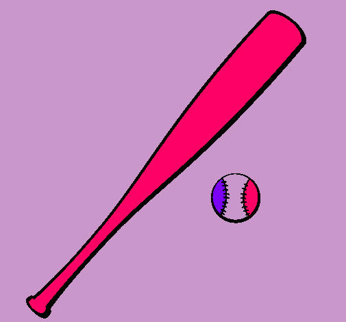 Bate y bola de béisbol