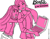 Dibujo El nuevo portátil de Barbie pintado por 7GHHYHJHJJKÑ