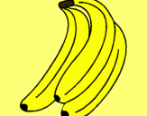 Dibujo Plátanos pintado por israel89