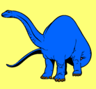 Dibujo Braquiosaurio II pintado por gfdgy