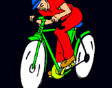 Dibujo Ciclismo pintado por andrick