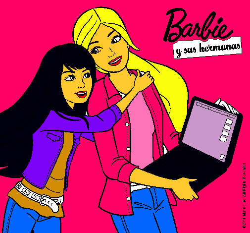 El nuevo portátil de Barbie