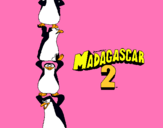 Dibujo Madagascar 2 Pingüinos pintado por mnmjknmjnj