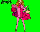 Dibujo Barbie de compras pintado por Lyly12