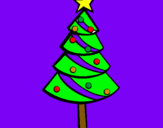 Dibujo Árbol de navidad II pintado por sofiaisabela