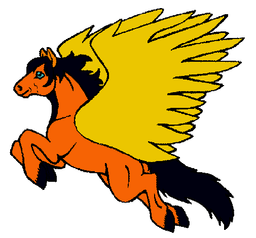 Pegaso volando