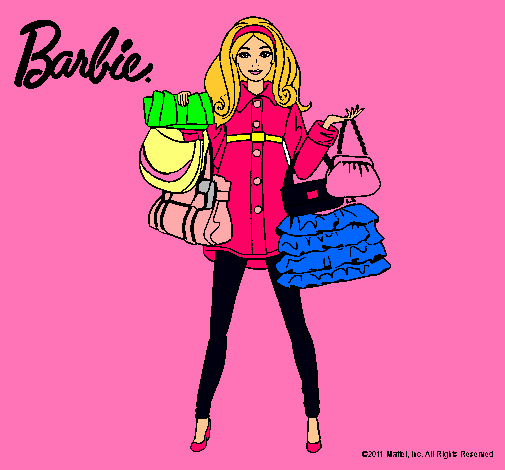 Barbie de compras