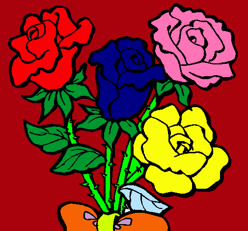 Ramo de rosas